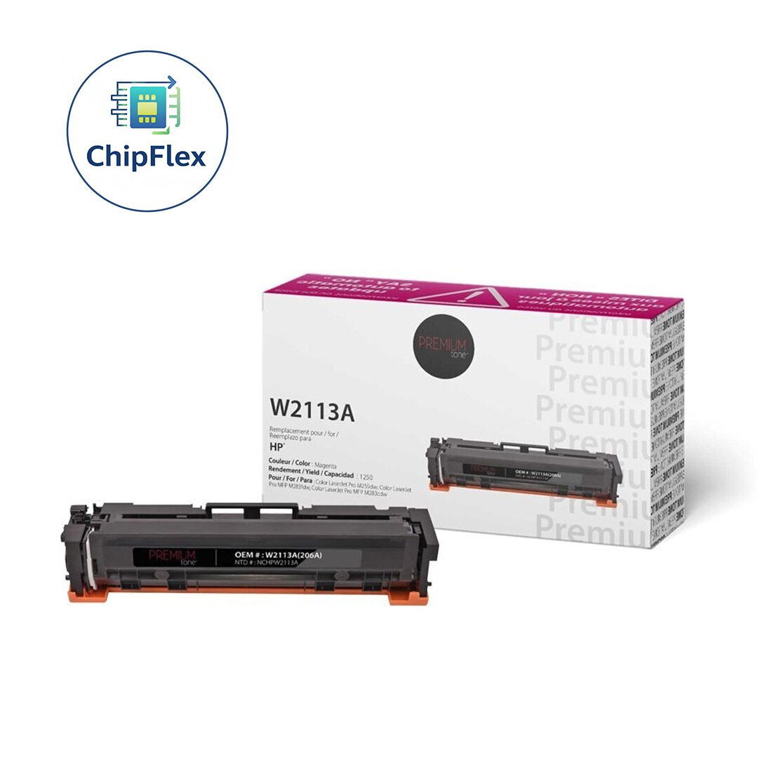 HP 206A W2113A Compatible Premium Tone YRTS Magenta 1250 pages